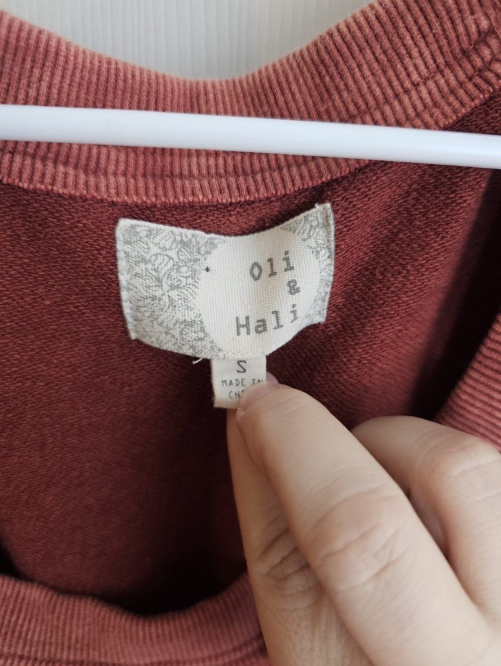 Oli & Hali Mineral Wash Clay Babydoll Dress Tunic Oversized S - Picture 4 of 6